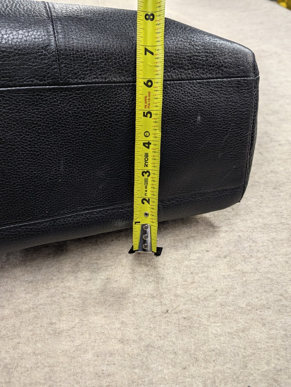Like New Kate Spade Black Streen Brennan Shoulder Bag Pebbled Leather Mid size - Picture 7 of 15